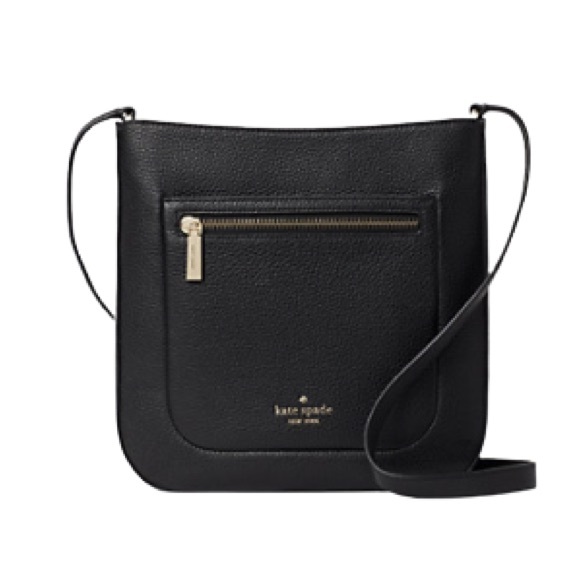 Kate Spade New York
LEILA TOP ZIP CROSSBODY Black Leather - Picture 1 of 16